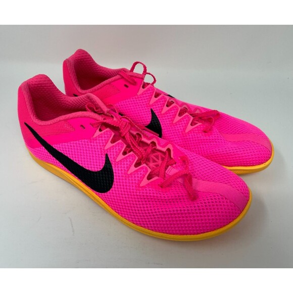 Nike Zoom Rival Distance Track and Field Spikes DC8725-600 Pink Men's Size 9.5 - Picture 2 of 9